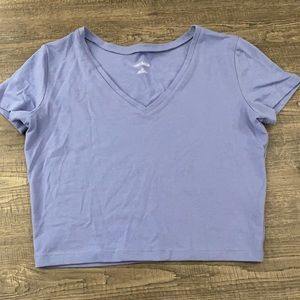 Wild fable cropped v neck womens